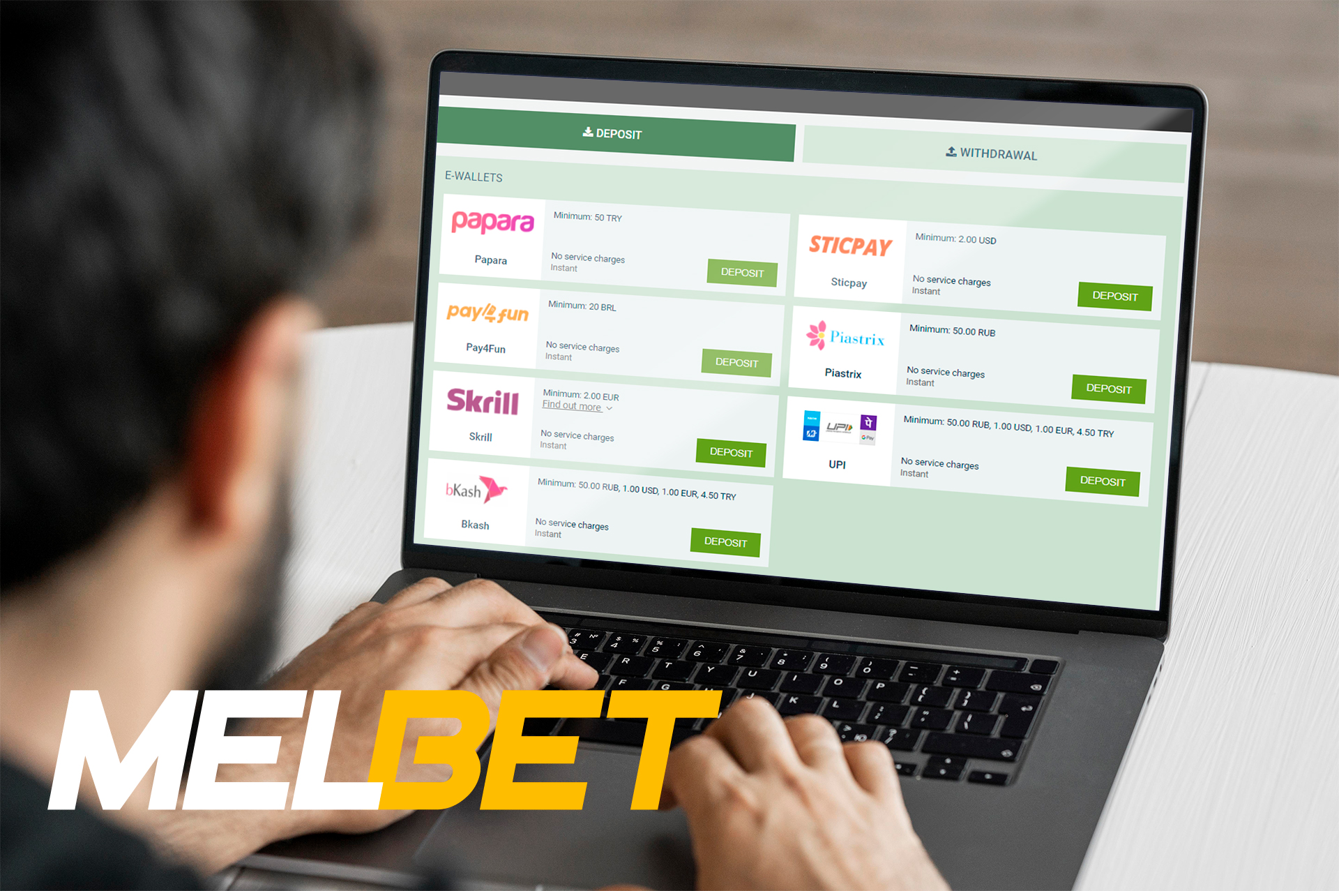 How to make a deposit to Melbet BD? All options to make a deposit.